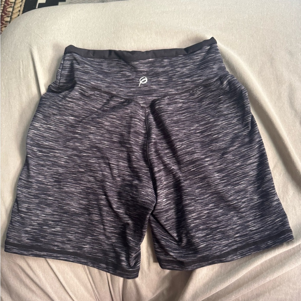 Black space dye PTULA shorts